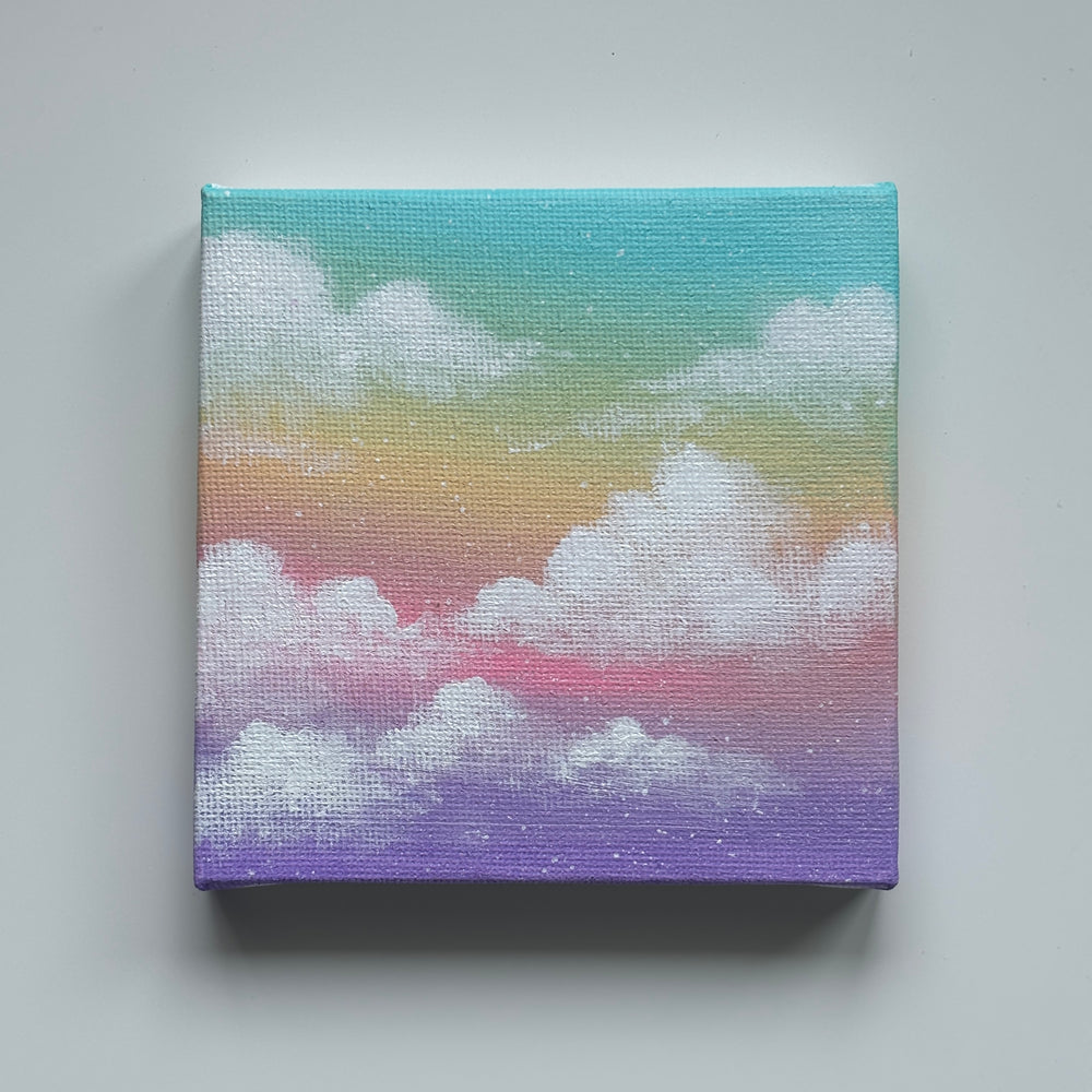 Nostalgic Clouds #1 - Mini Painting